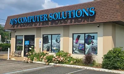 AJ's Computer Solutions storefront in Succasunna, NJ